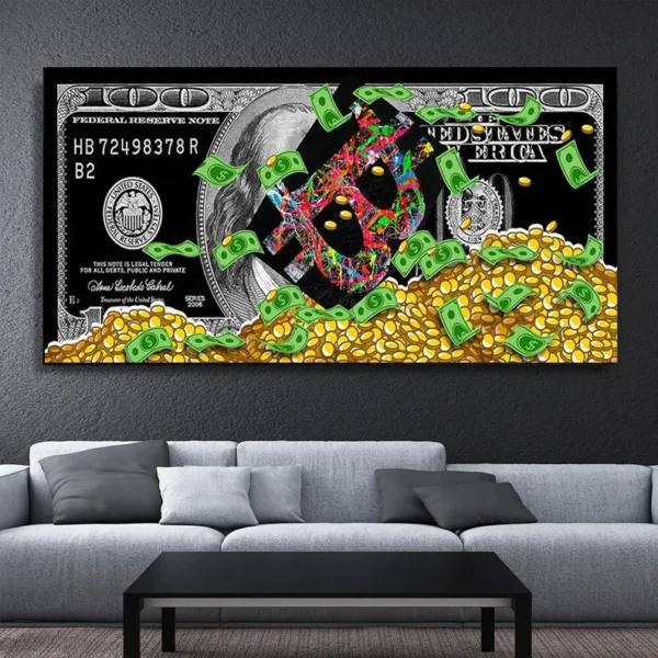 Bitcoin Logo | Cryptocurrency Wall Art | Crypto Art | Ethereum | Bitcoin Art | Crypto Art | Highest Quality | LifeTime Warranty